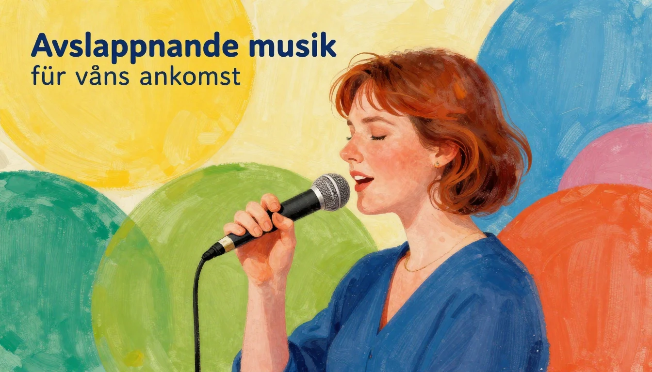 Album cover art for instrumental music about Avslappnande mu...