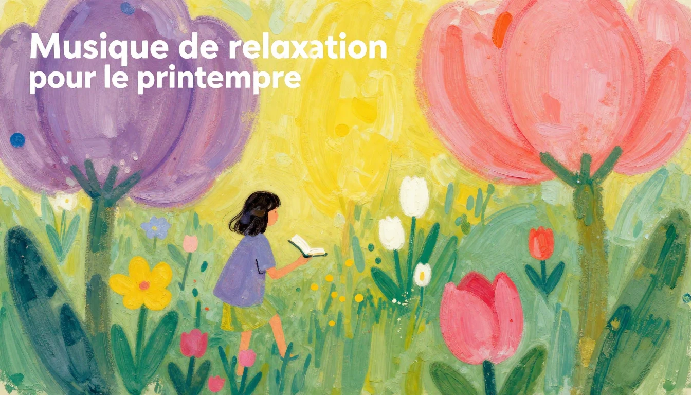 Album cover art for instrumental music about Musique de rela...