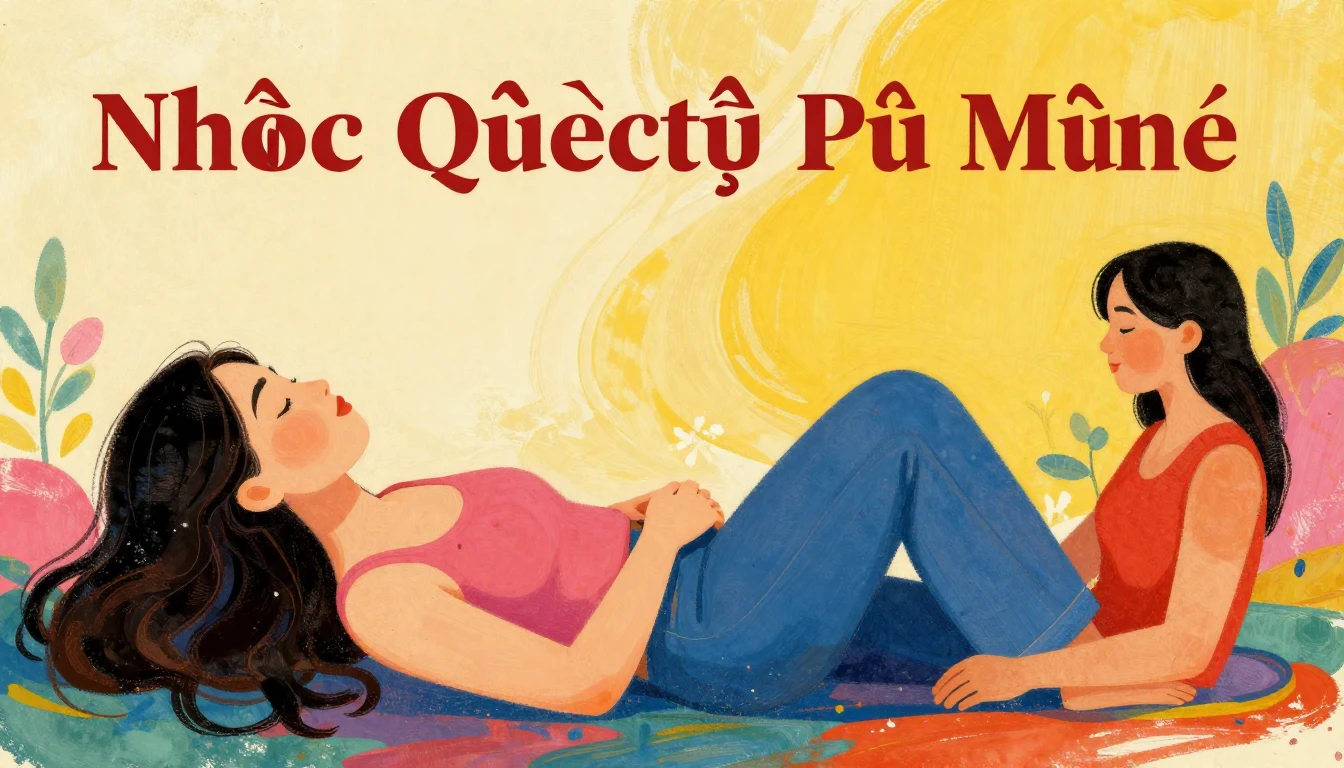 Album cover art for instrumental music about Nhạc nền thư gi...