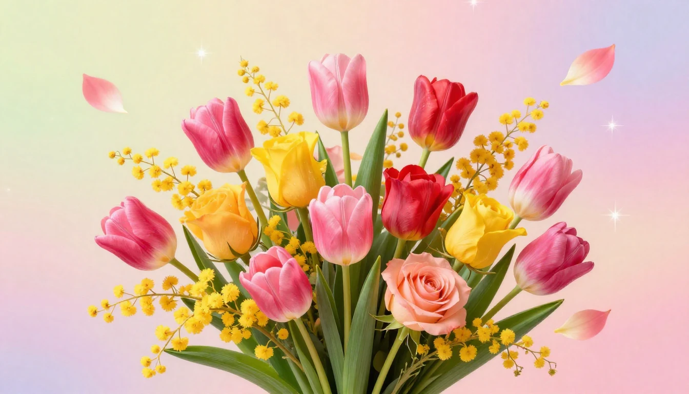 A vibrant and cheerful composition celebrating International...