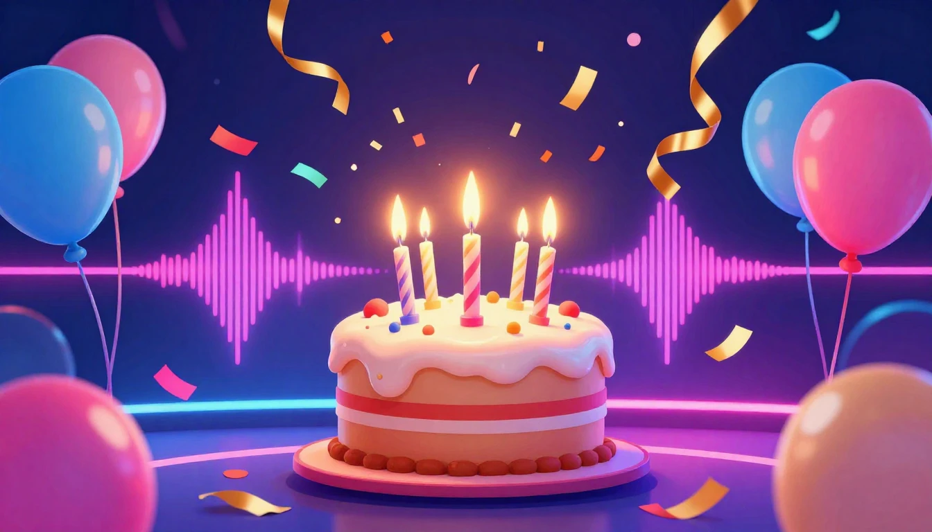 A vibrant and energetic digital art composition celebrating ...