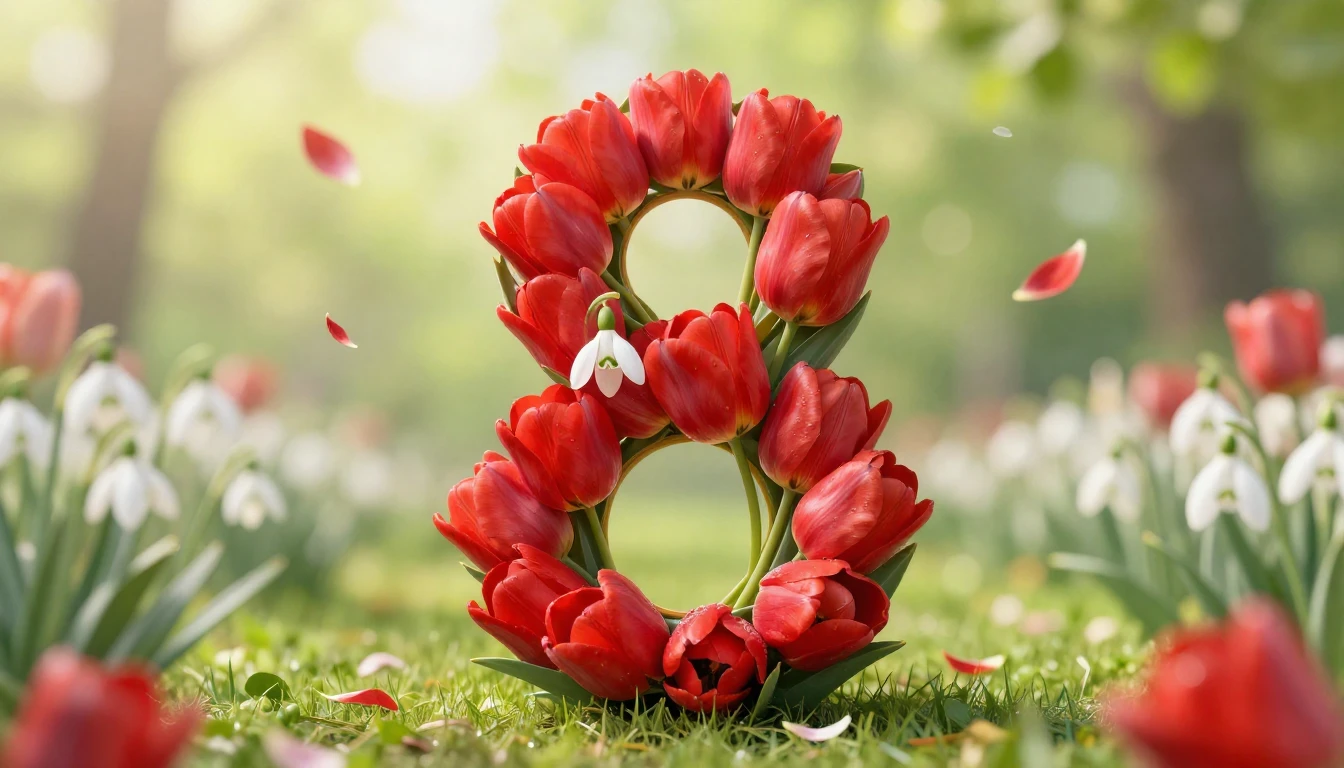 A beautiful and elegant composition celebrating Internationa...