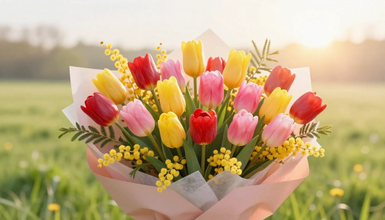 A beautiful and soft composition symbolizing International W...