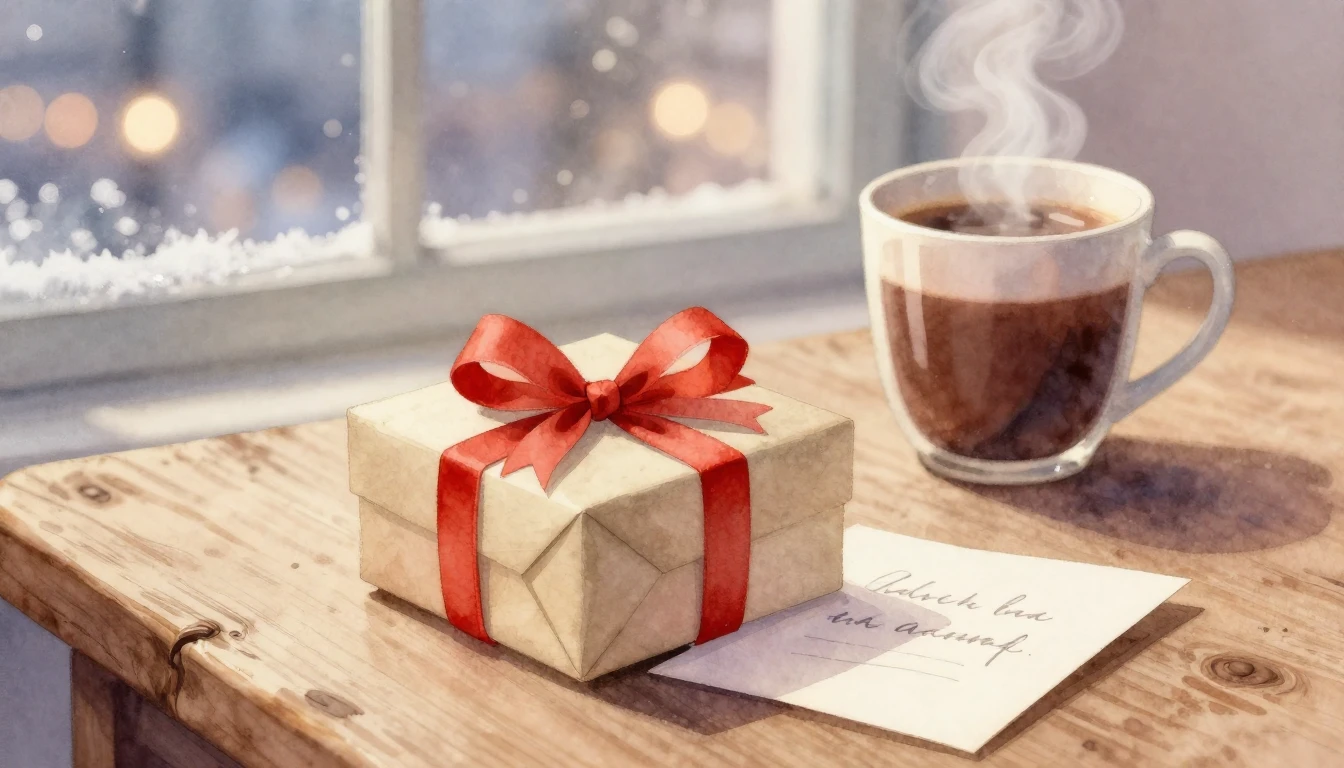 A close-up, soft-focus watercolor illustration of a beautifu...