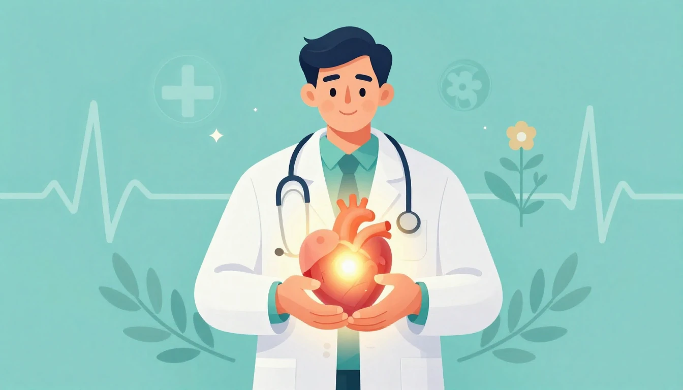 A heartwarming digital art illustration celebrating Doctors'...