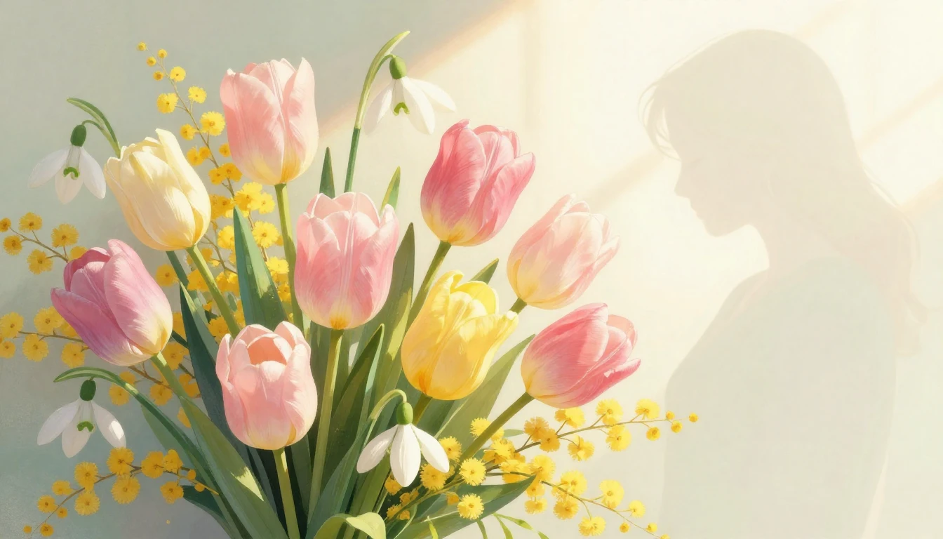 A beautiful and elegant illustration dedicated to Internatio...