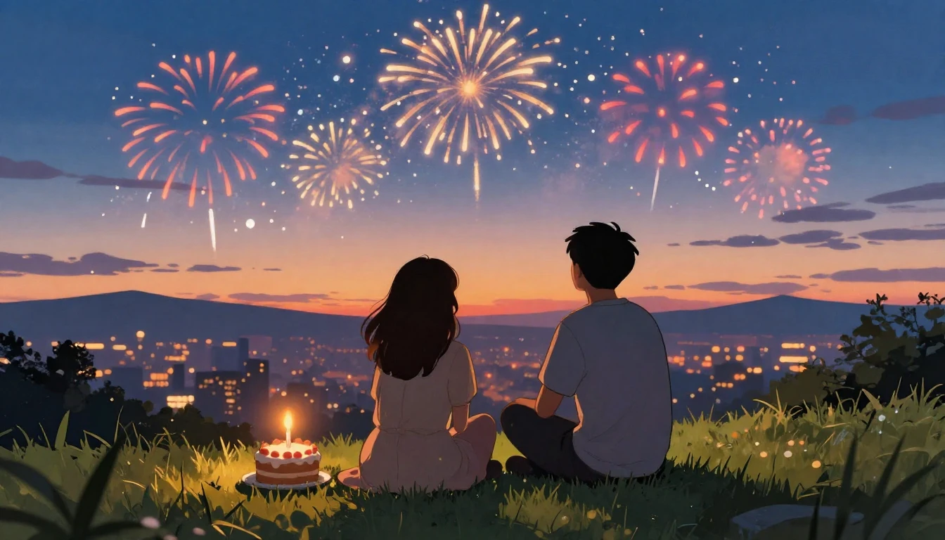 A heartwarming and vibrant illustration focusing on the conc...