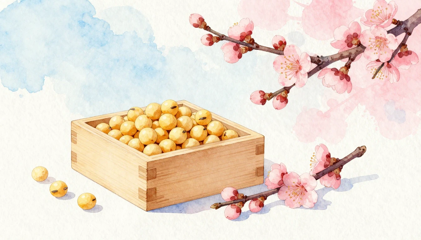 A beautiful watercolor painting of a traditional Japanese sc...