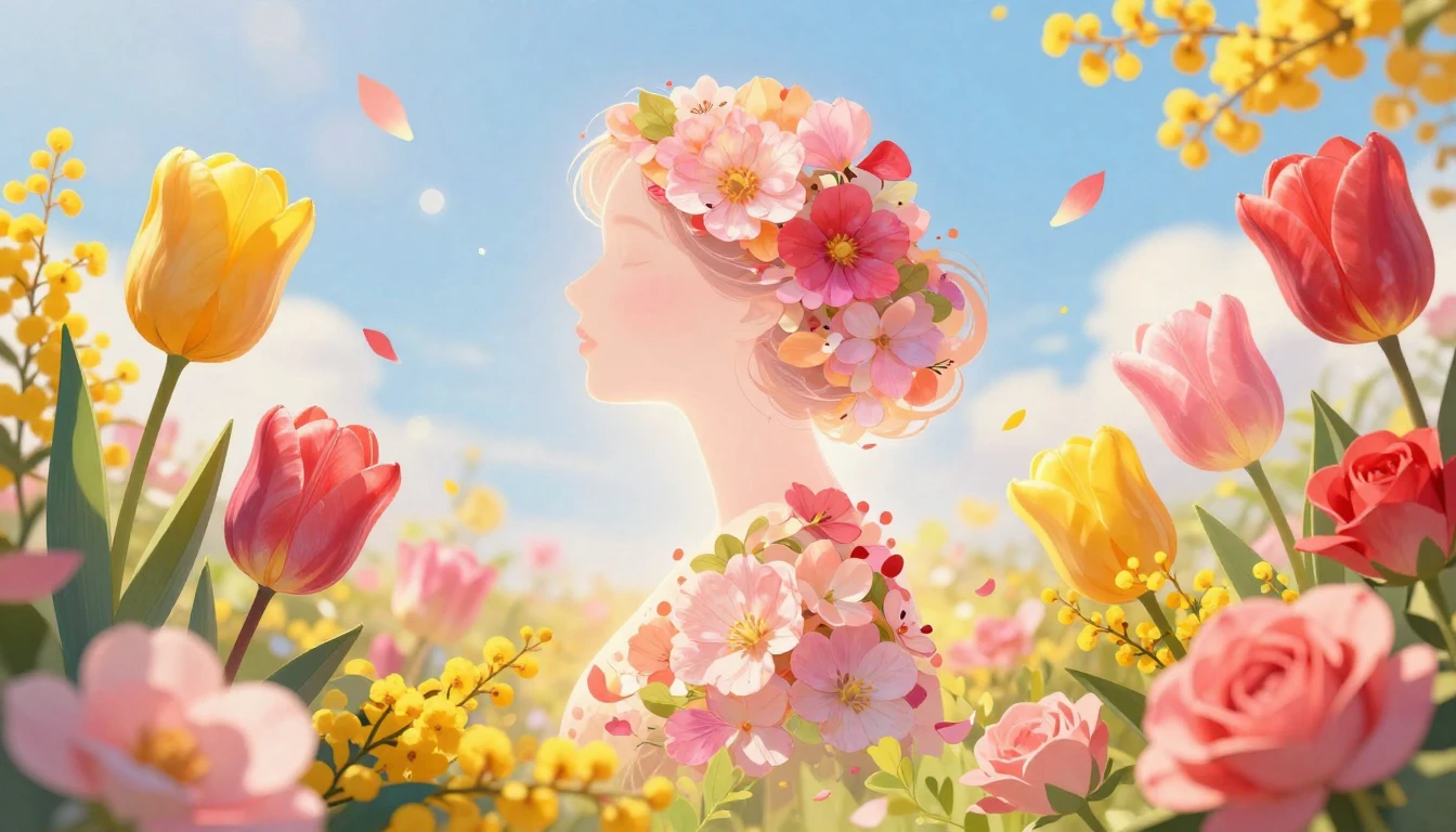 A vibrant and festive illustration celebrating International...