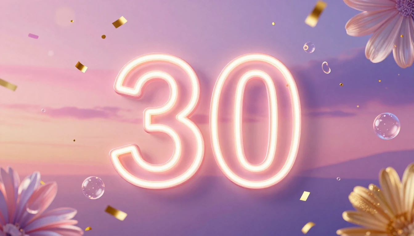 A festive and elegant album cover design featuring a glowing...