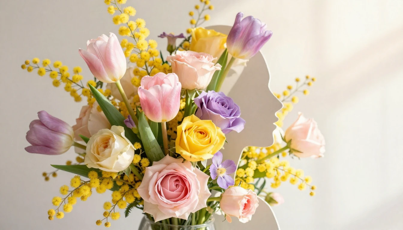 A beautiful and elegant artistic composition symbolizing Int...