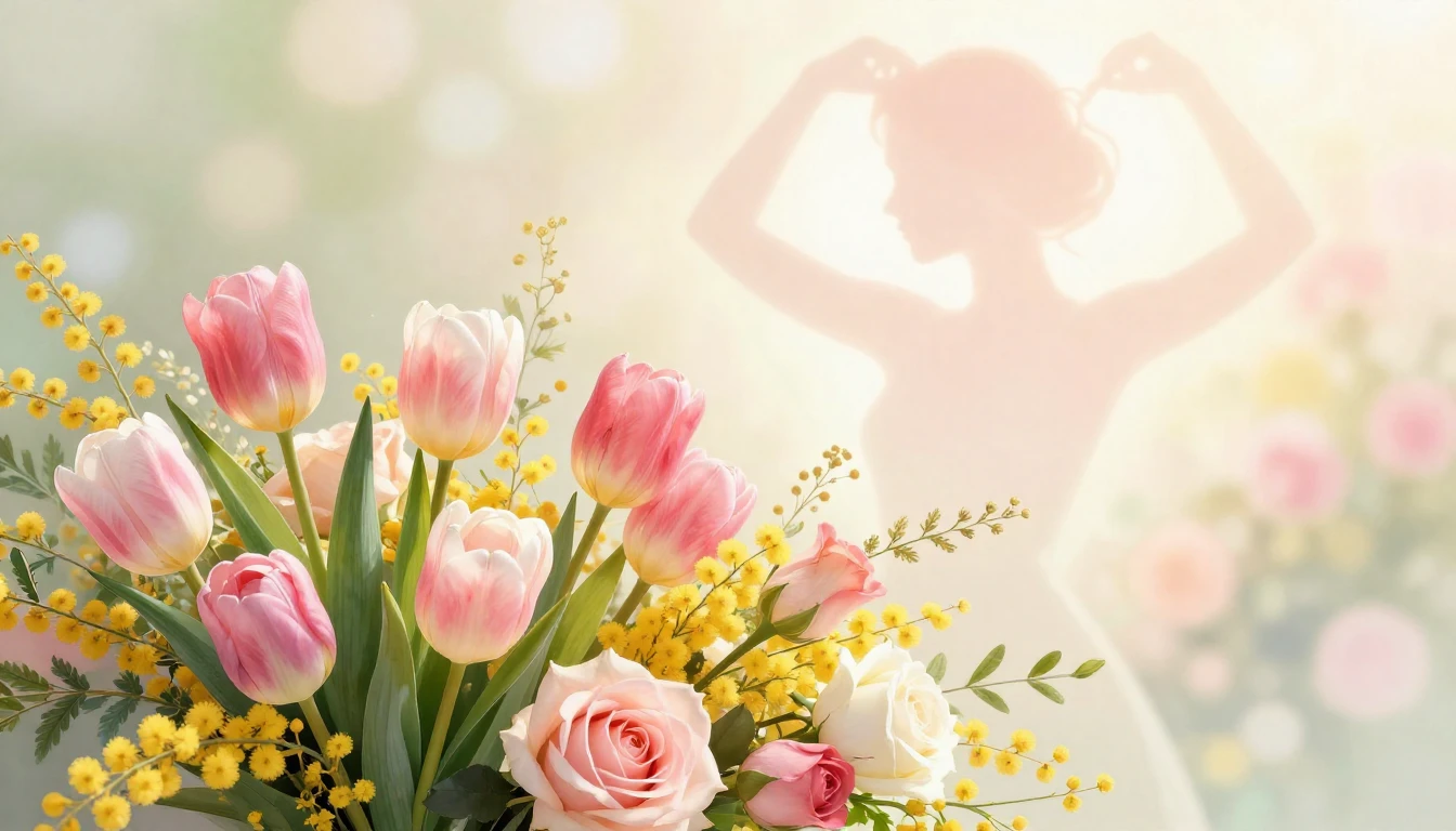 A beautiful and vibrant illustration celebrating Internation...