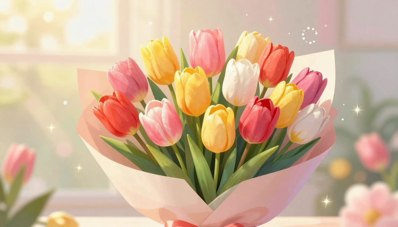 A bright and festive illustration for International Women's ...