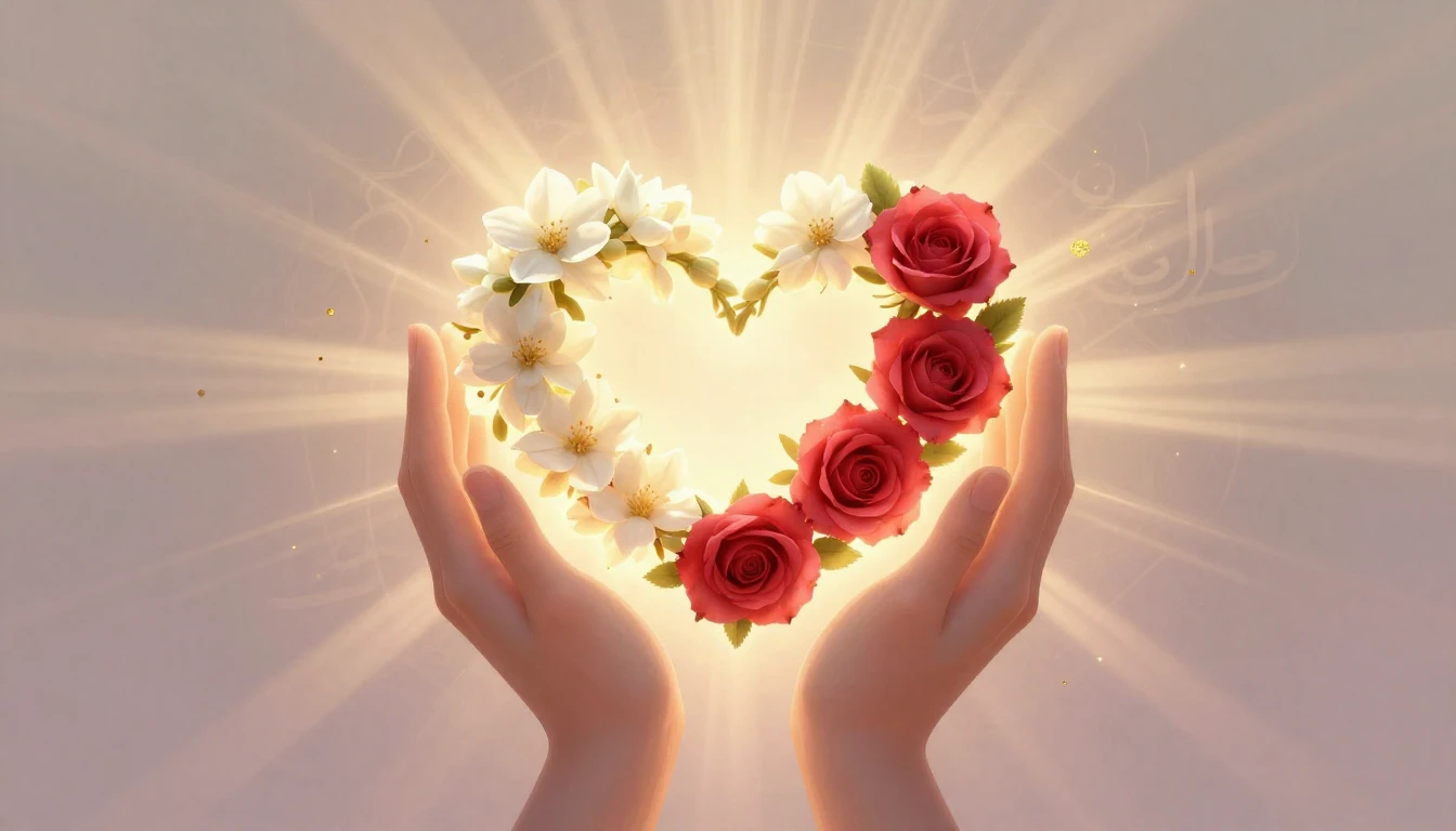 A heartwarming conceptual art piece symbolizing Mother's Day...