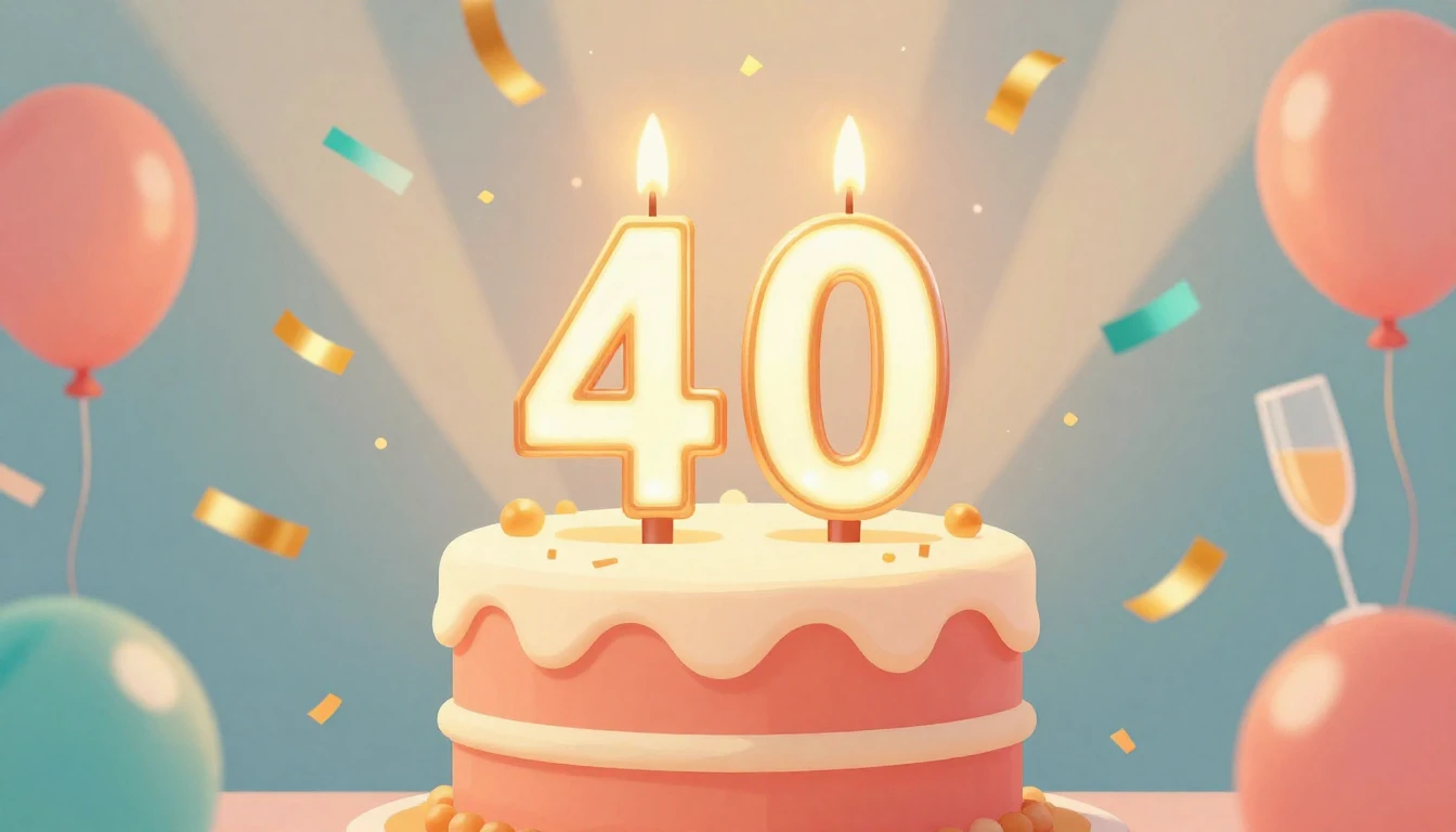 A vibrant and celebratory digital art composition representi...