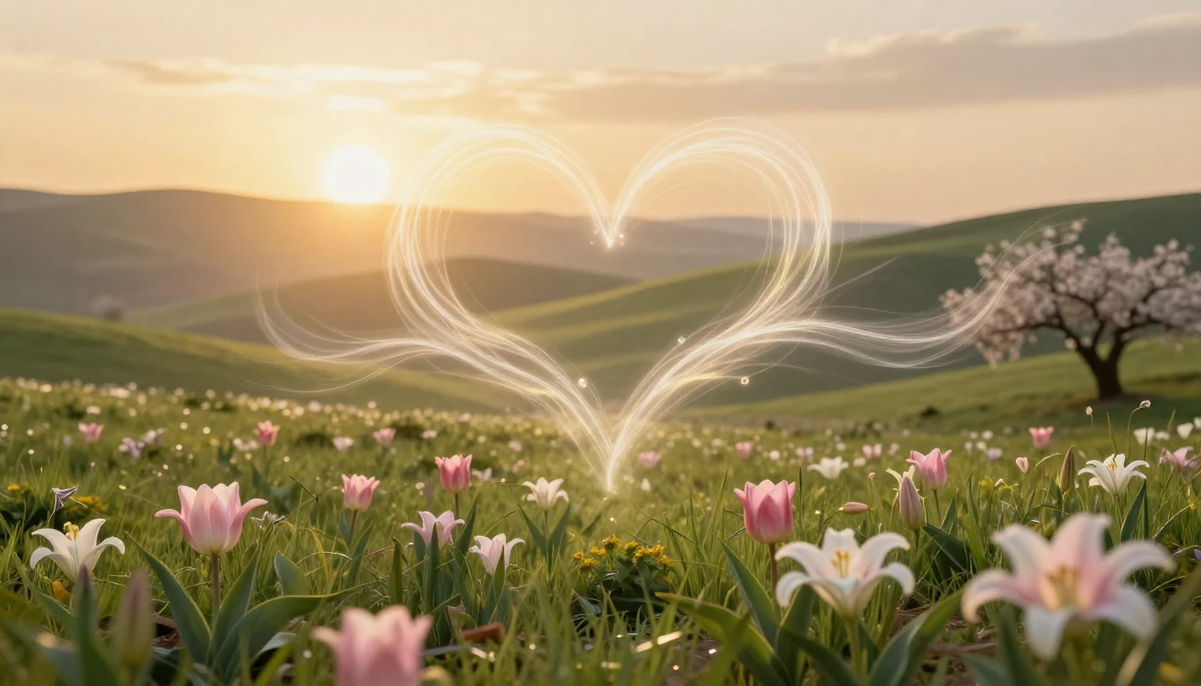 A breathtaking landscape representing the Persian festival o...