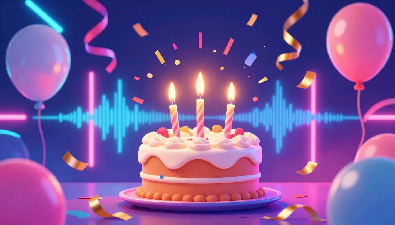 A vibrant and energetic digital art composition celebrating ...