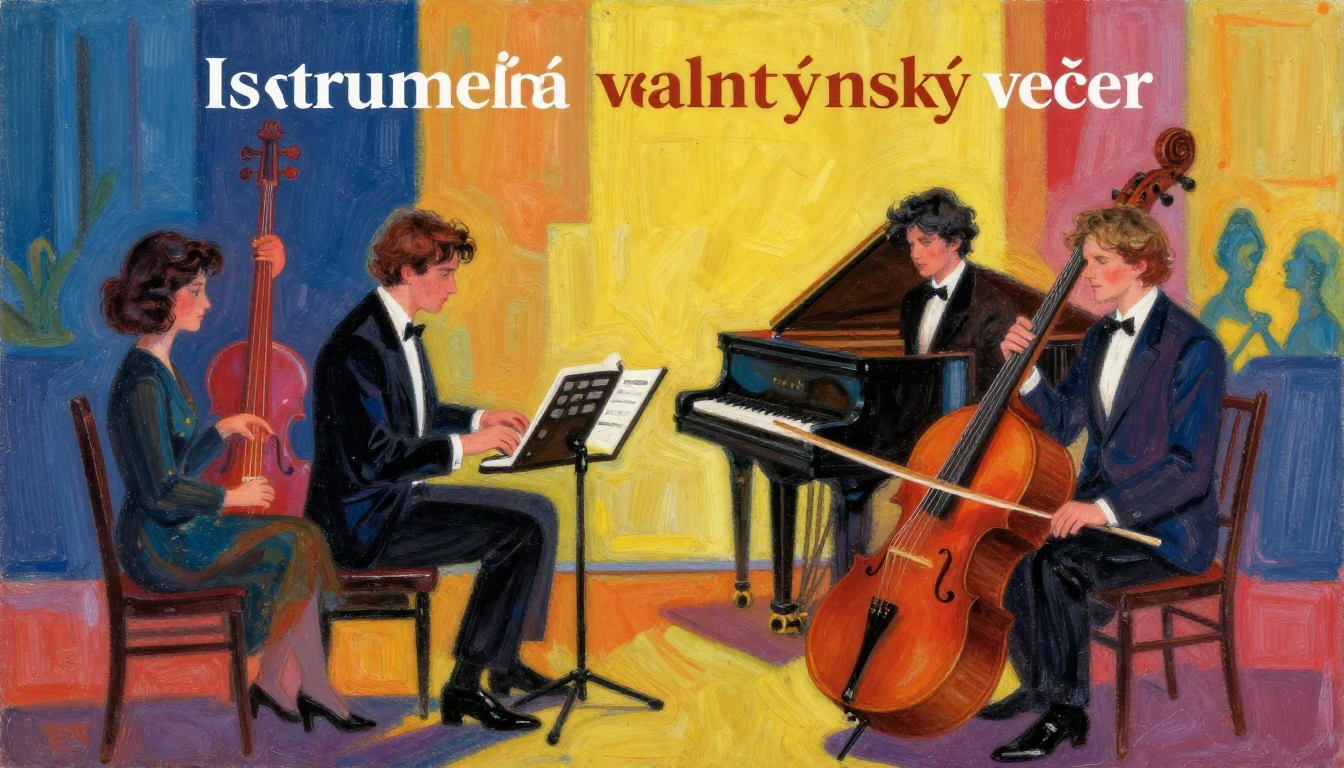 Album cover art for instrumental music about Instrumentální ...