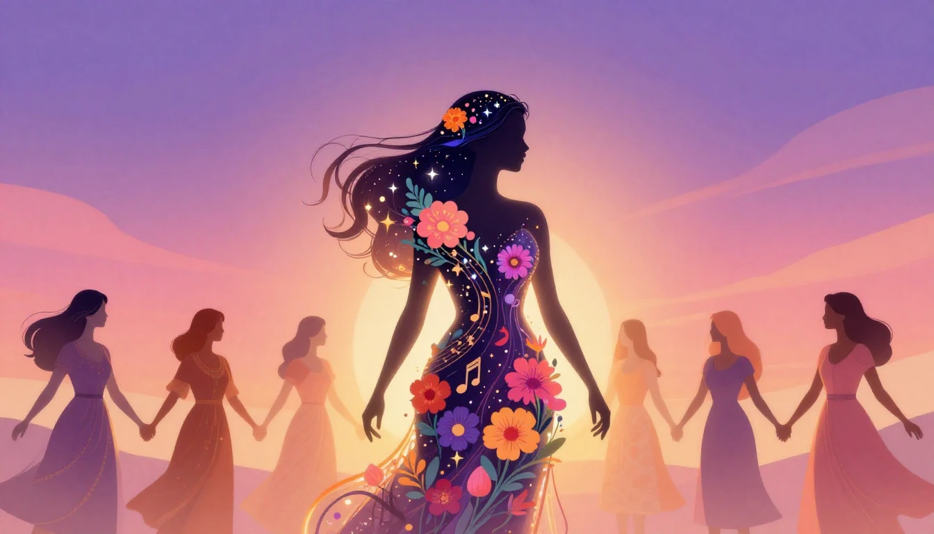 A powerful and artistic illustration representing Internatio...