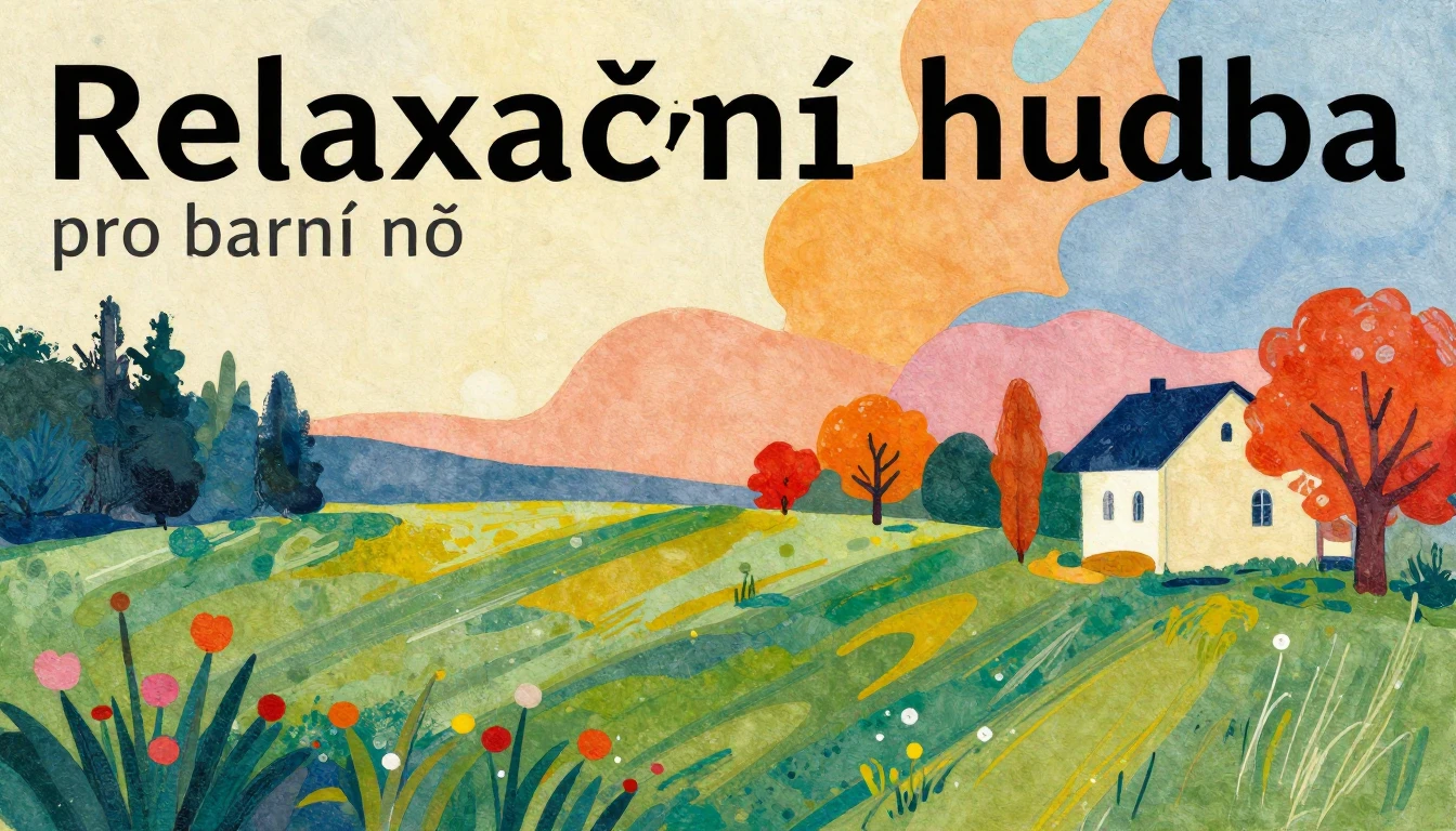 Album cover art for instrumental music about Relaxační hudba...