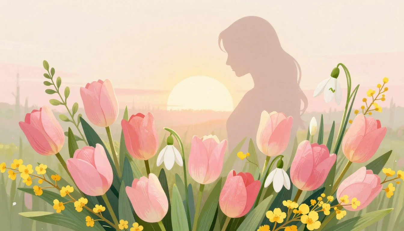 A beautiful and artistic illustration celebrating Internatio...