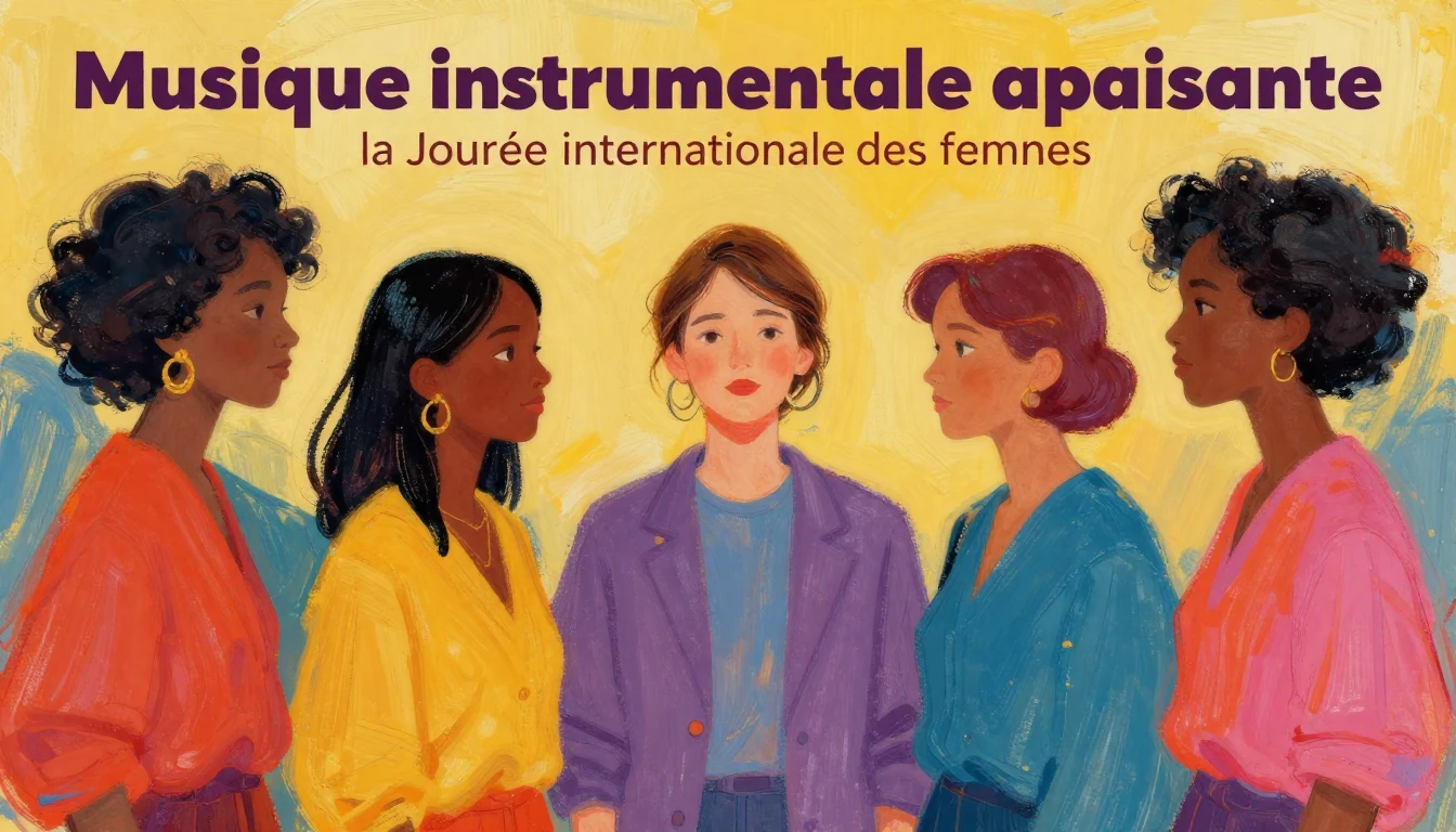 Album cover art for instrumental music about Musique instrum...