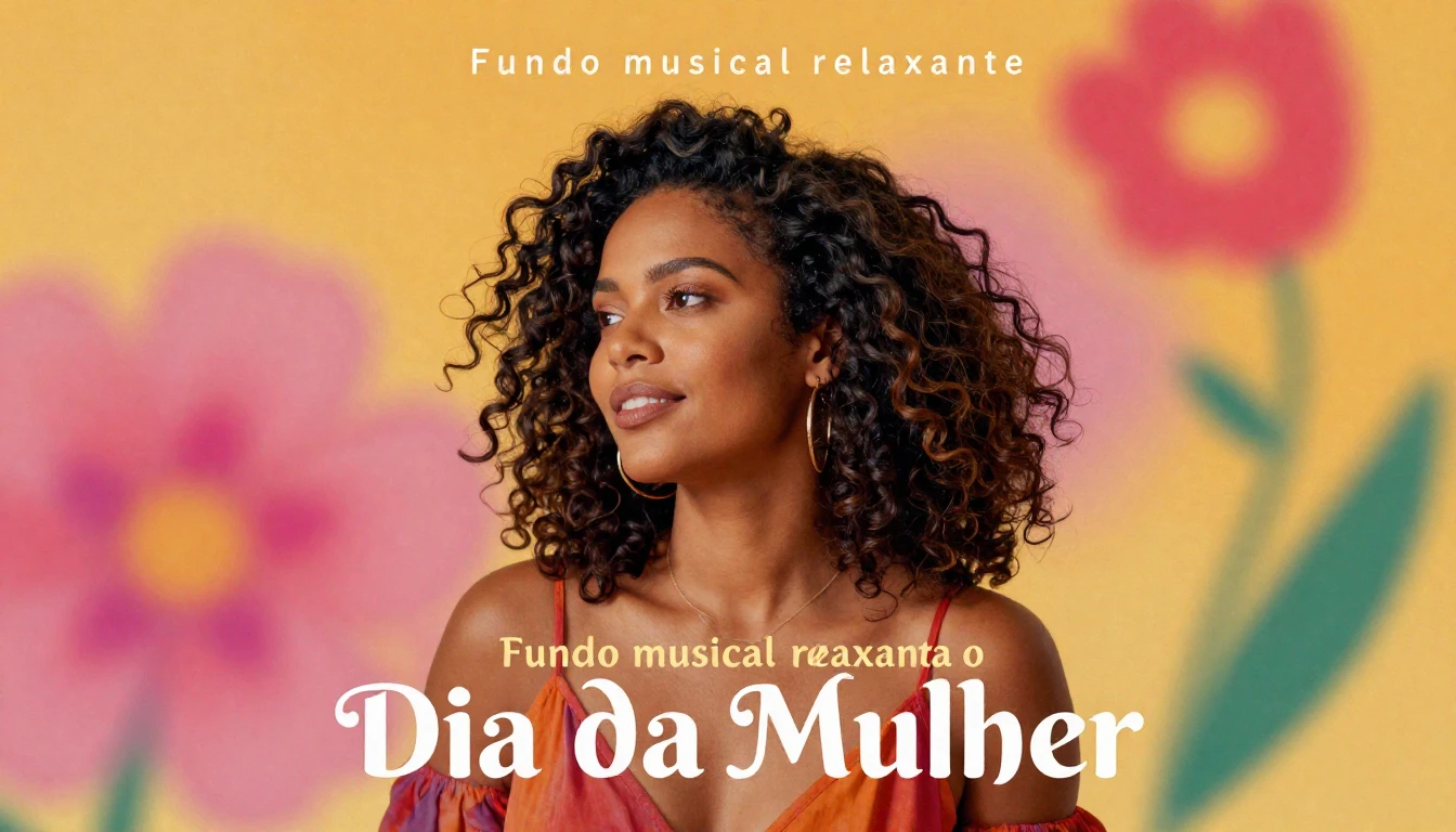 Album cover art for instrumental music about Fundo musical r...