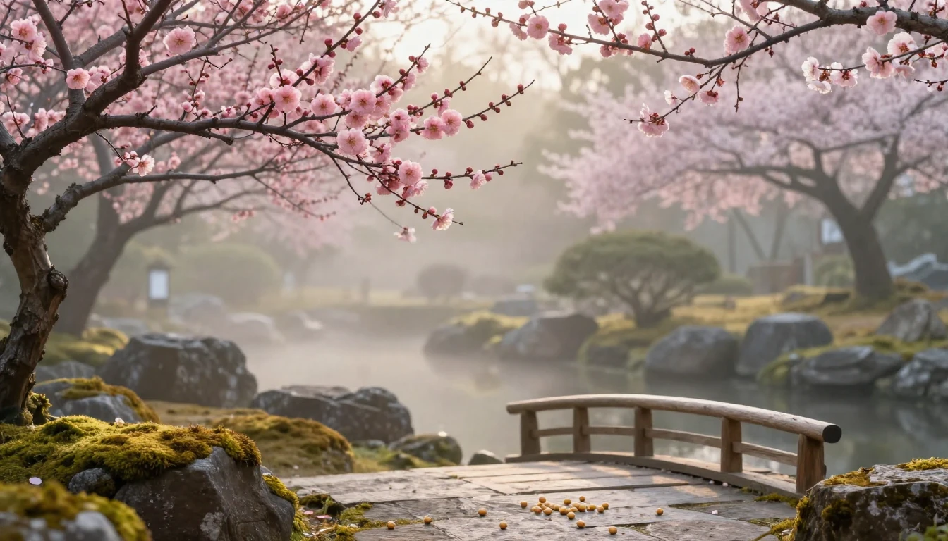 A beautiful landscape depicting the transition from late win...