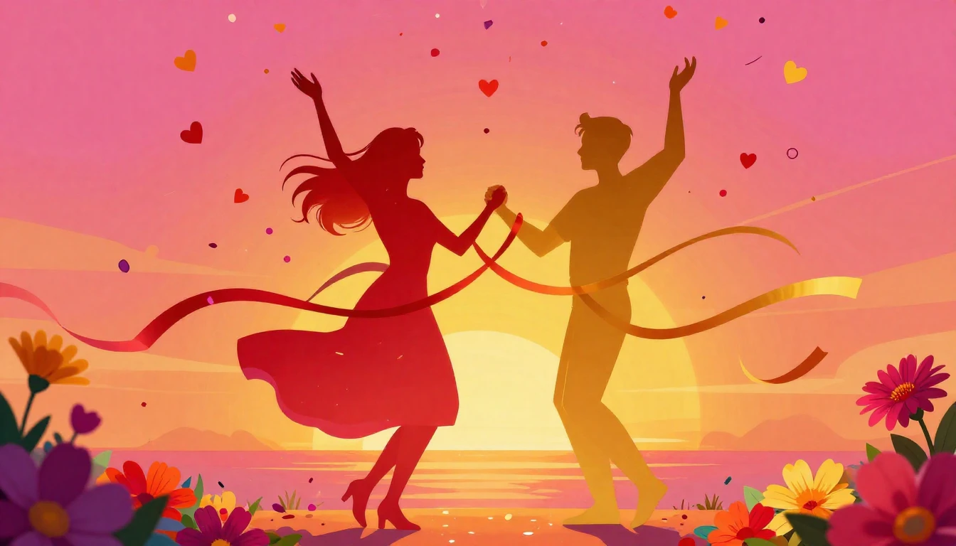 A vibrant and colorful illustration representing unity and c...