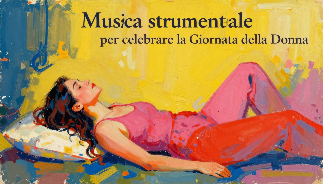 Album cover art for instrumental music about Musica strument...