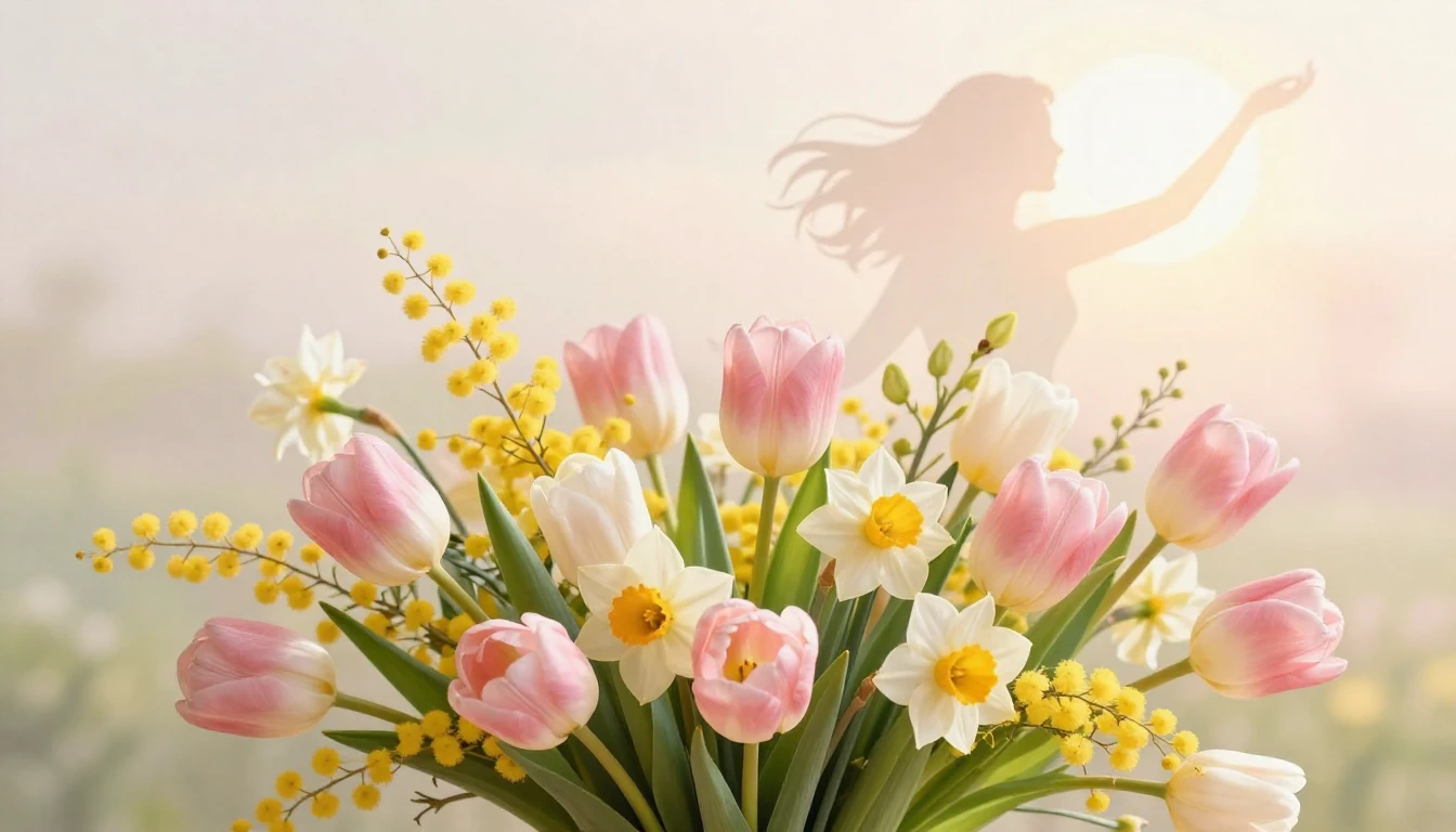 A beautiful, airy composition celebrating International Wome...