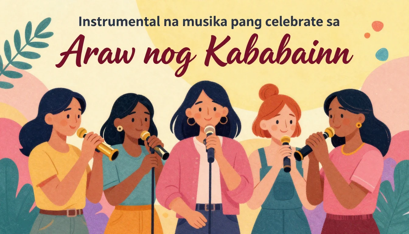 Album cover art for instrumental music about Instrumental na...