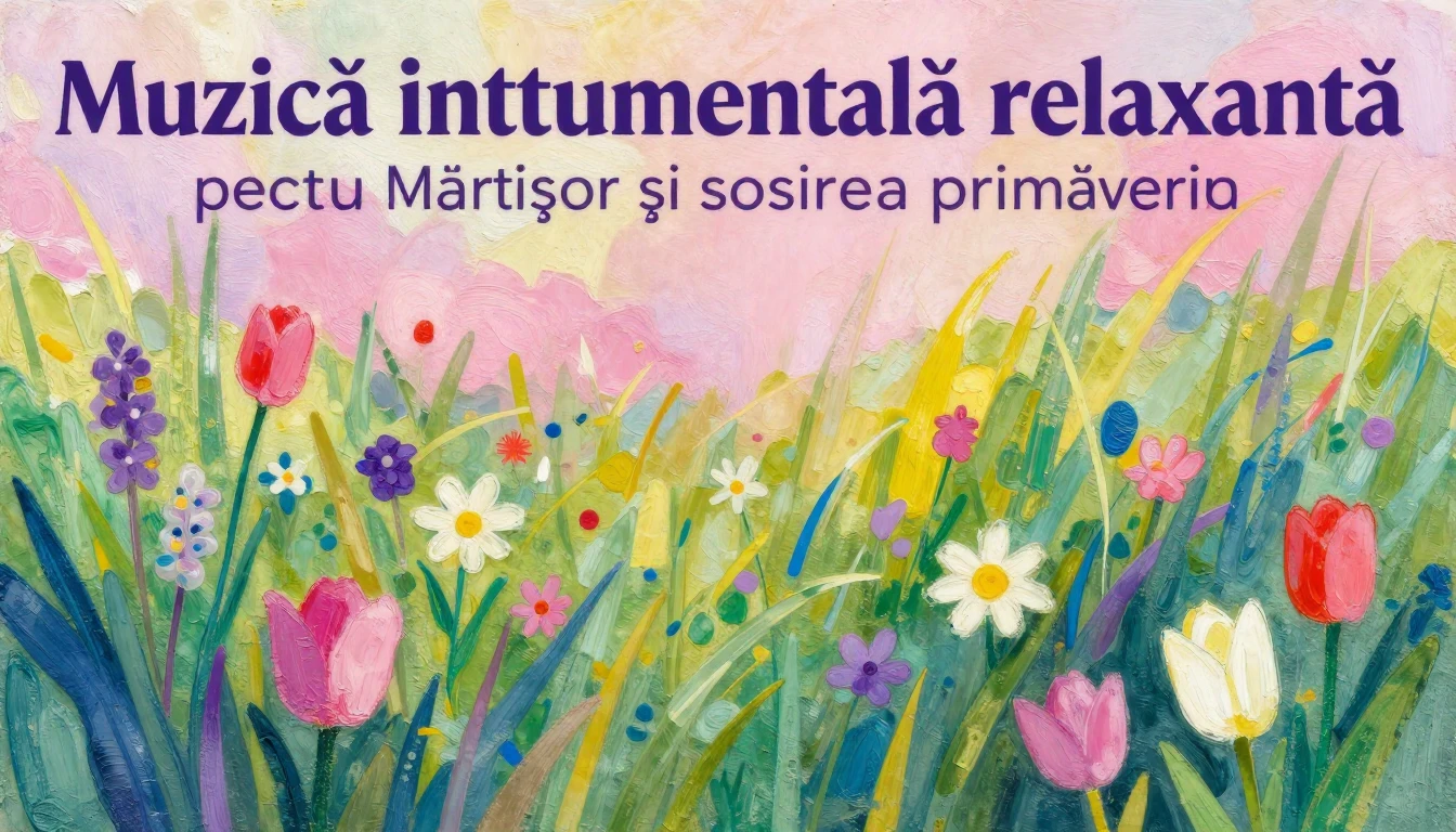 Album cover art for instrumental music about Muzică instrume...