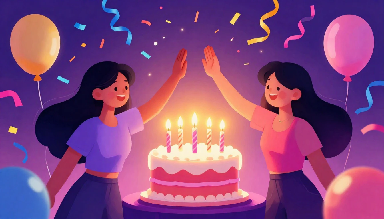 A vibrant and energetic digital art illustration representin...