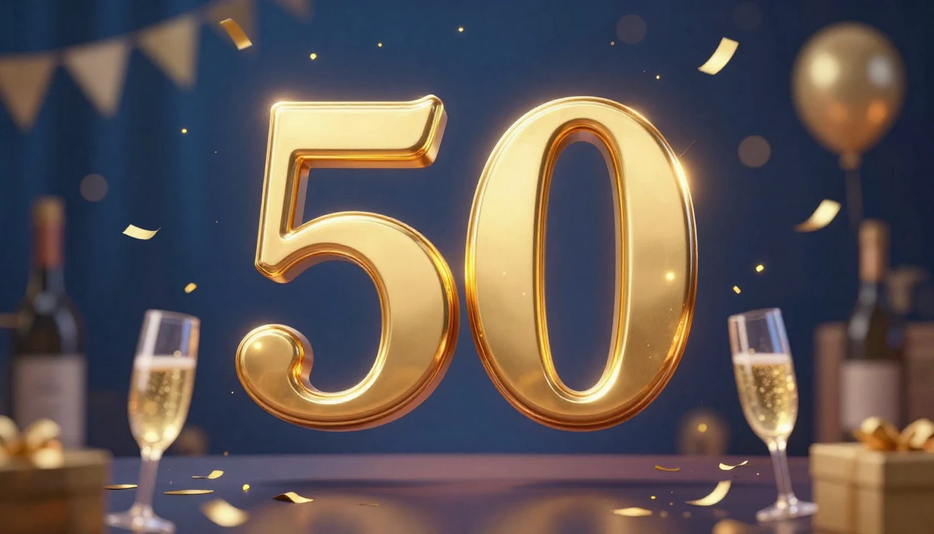 A vibrant and celebratory digital artwork designed for a mus...