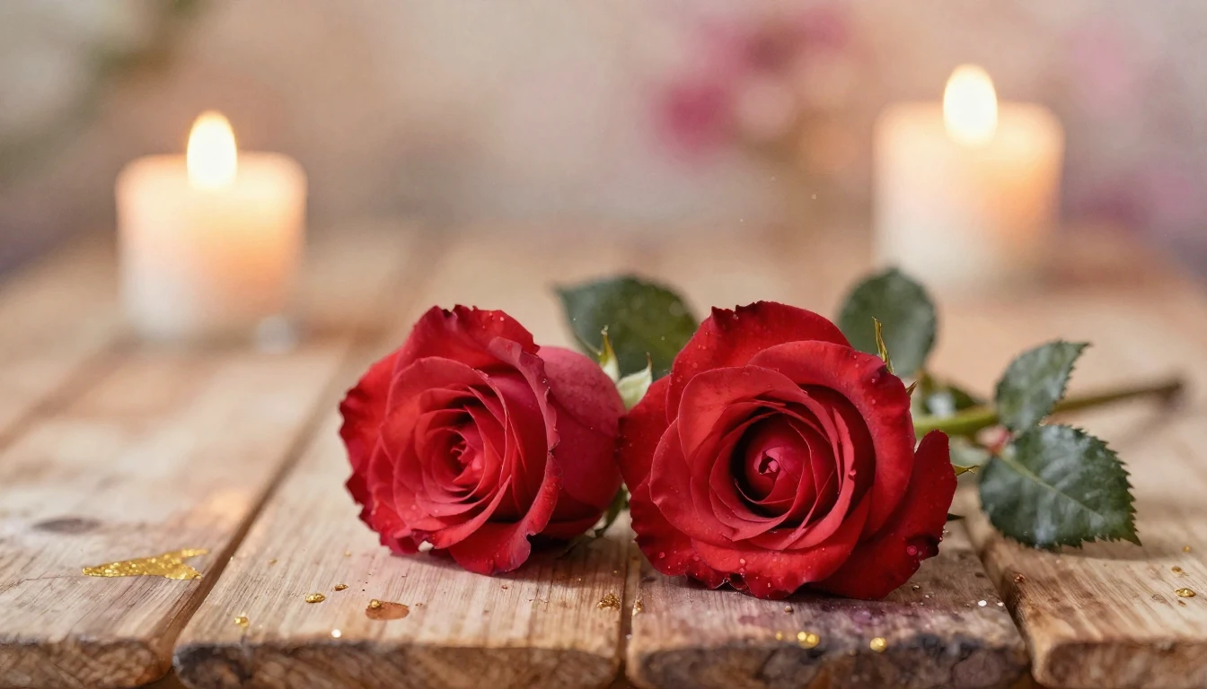 A soft and ethereal watercolor painting depicting two delica...