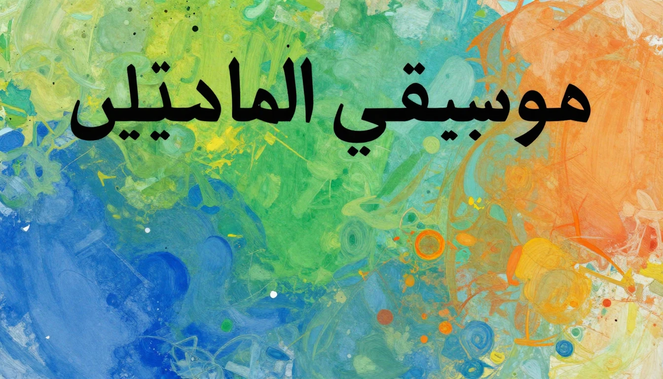 Album cover art for instrumental music about موسيقى هادئة لي...