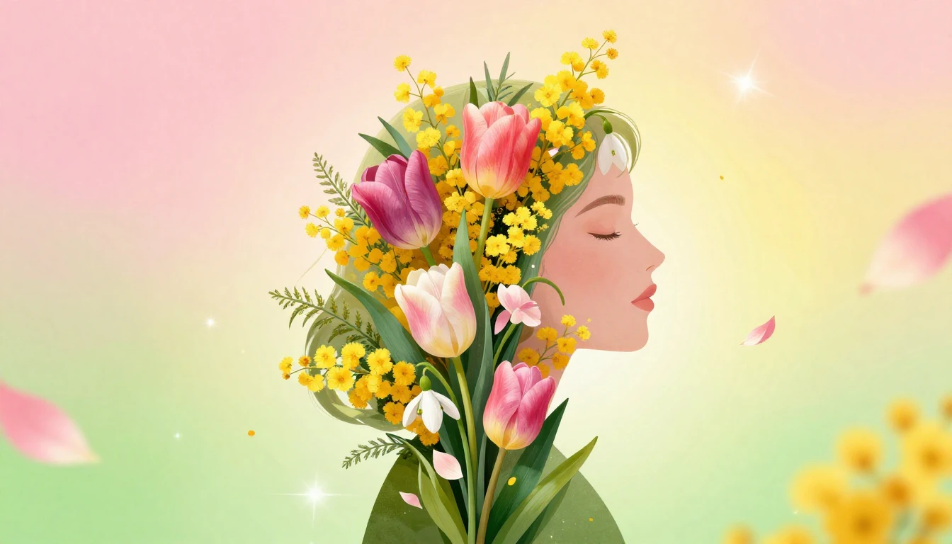 A bright and festive illustration celebrating International ...