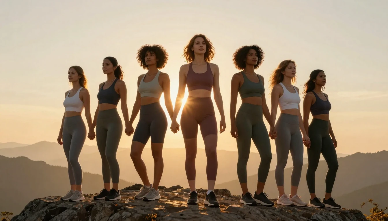 A beautiful and inspiring digital artwork of diverse women s...