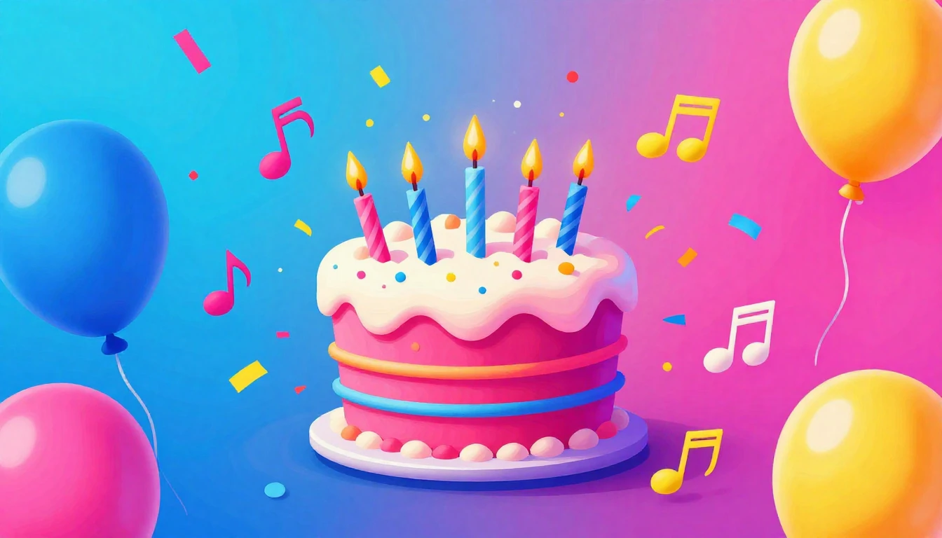 A vibrant and celebratory digital art illustration suitable ...