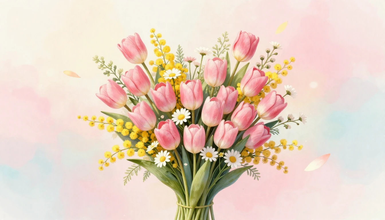 A beautiful and soft illustration celebrating International ...