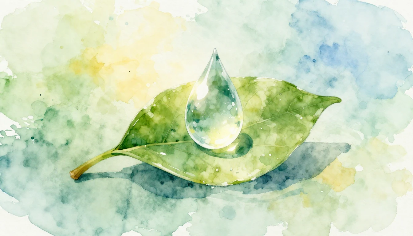 A serene and ethereal watercolor painting representing healt...