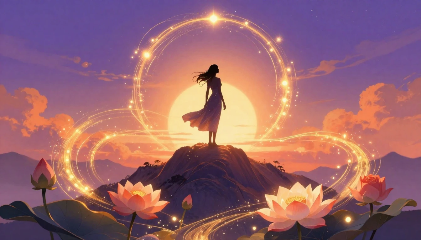 A vibrant and symbolic illustration representing growth and ...