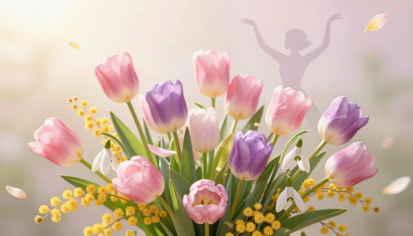 A beautiful and artistic composition symbolizing Internation...