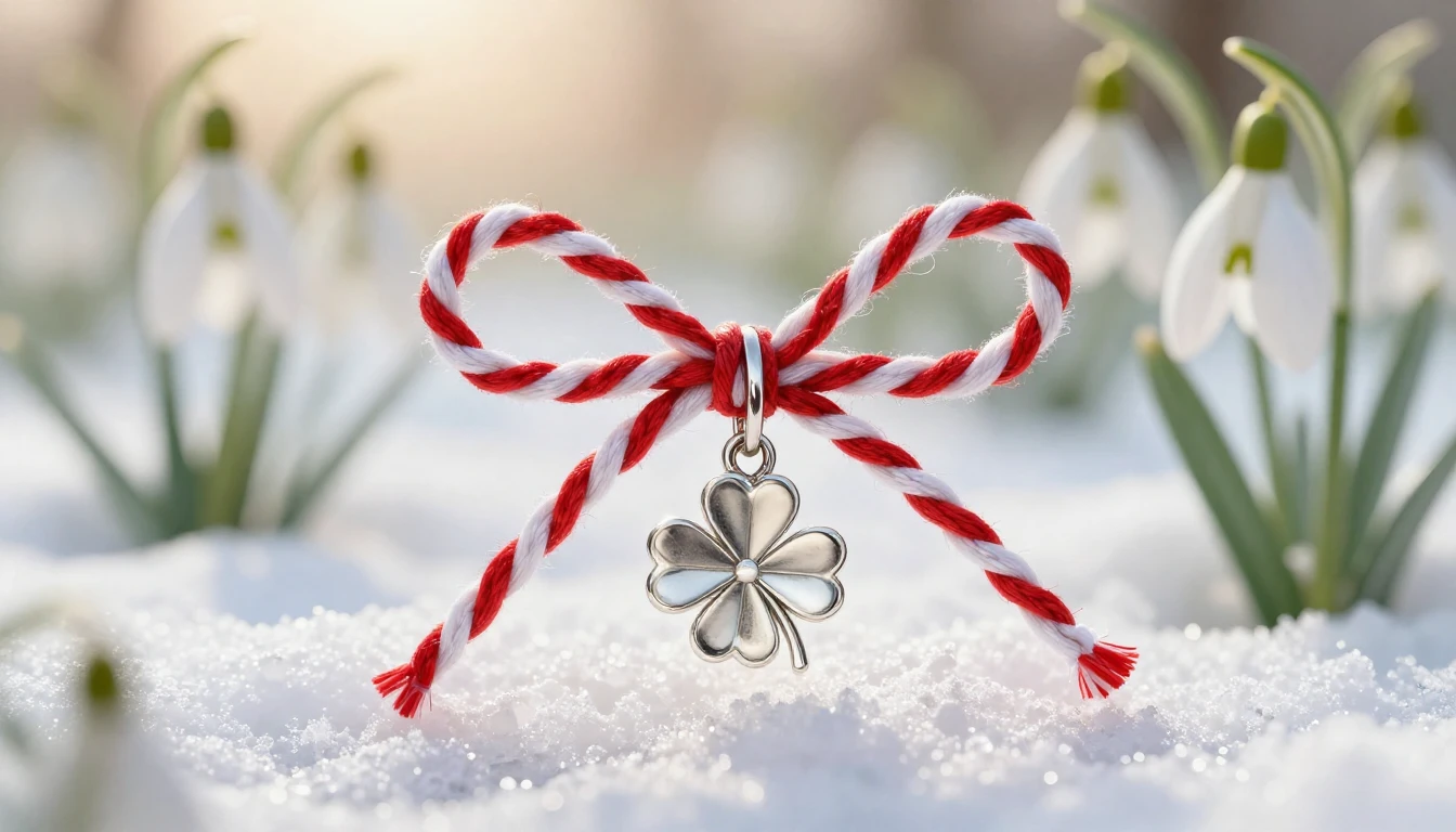 A delicate and artistic composition centered on a traditiona...