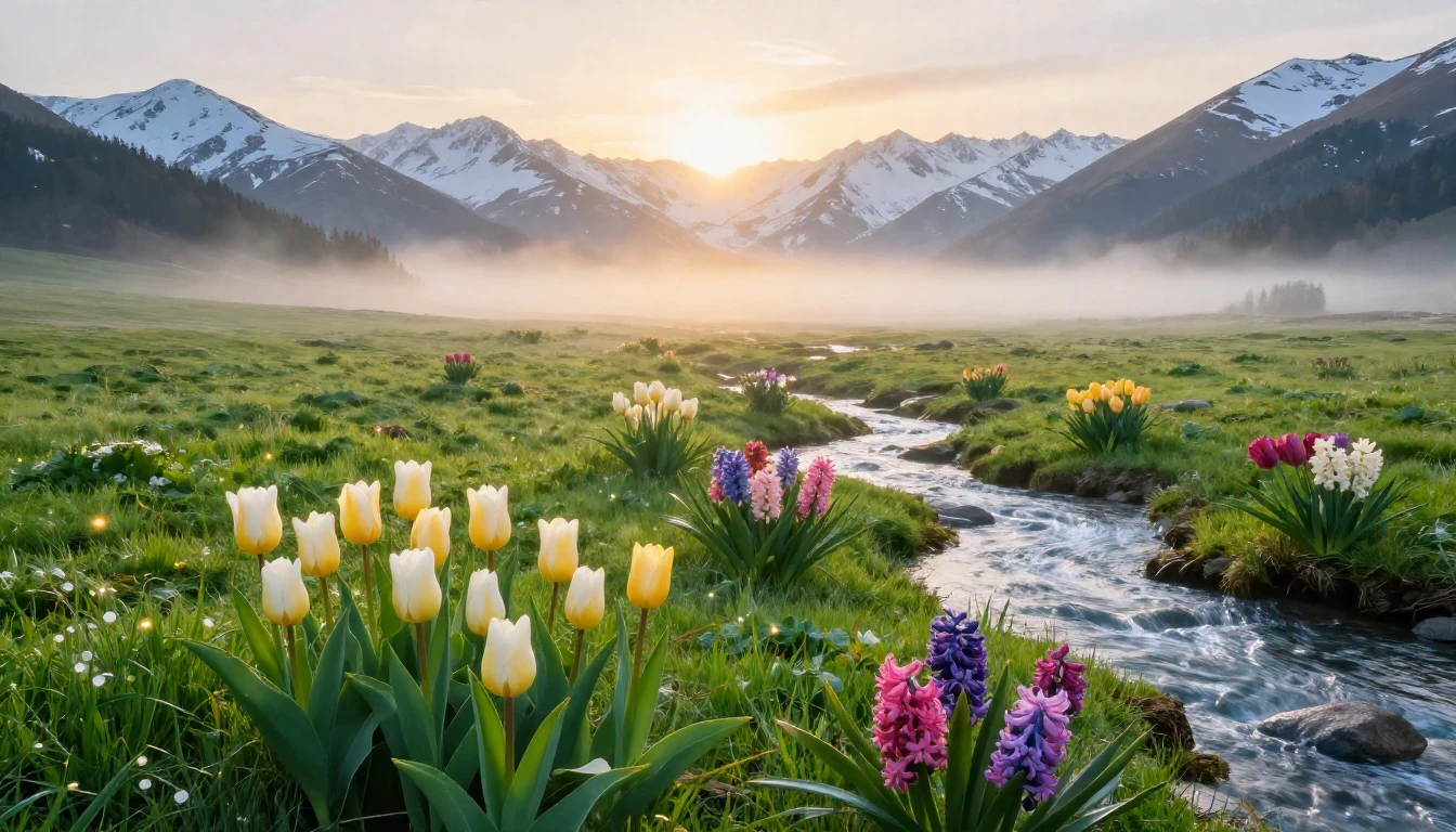 A breathtaking landscape capturing the essence of the spring...