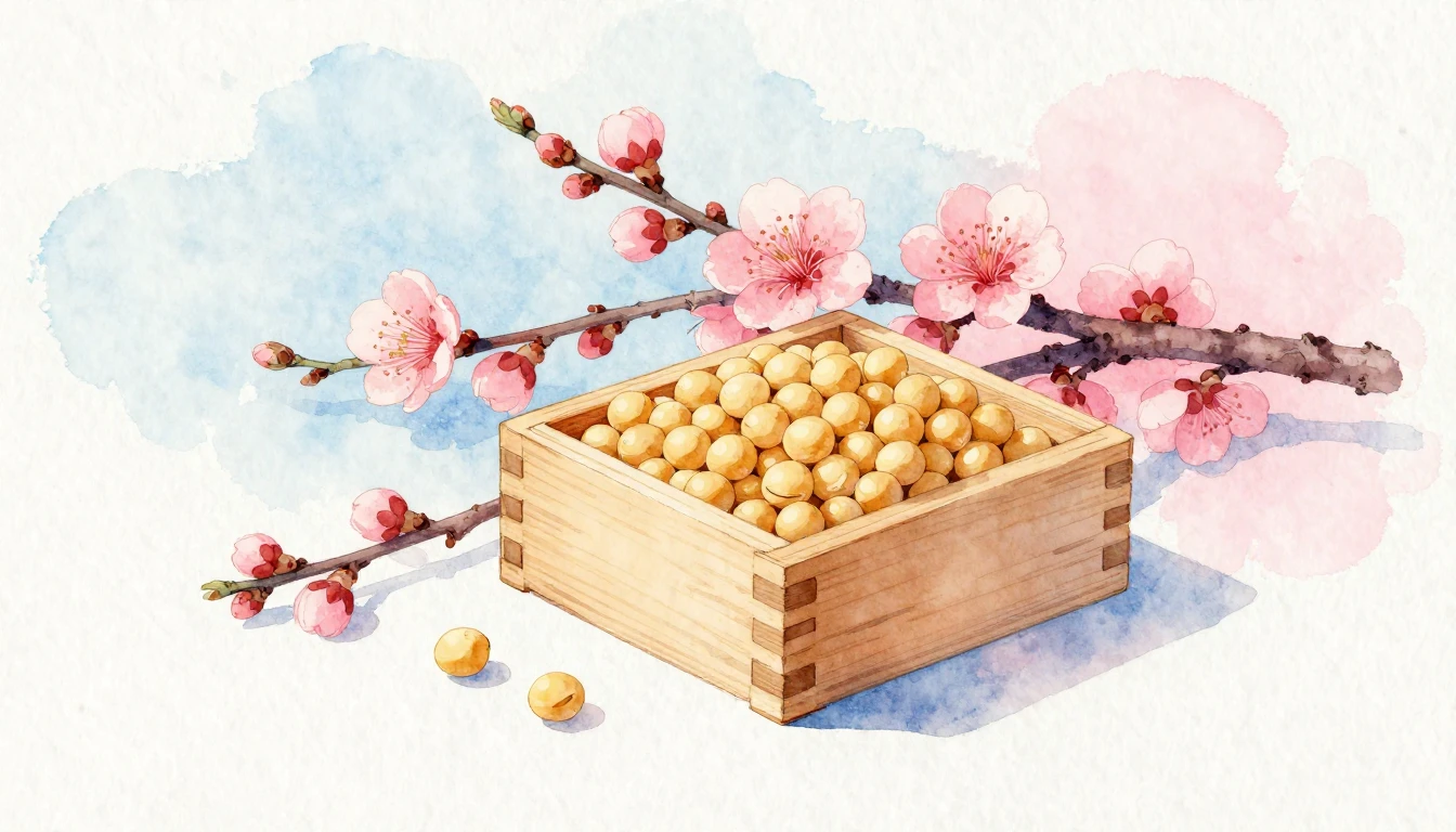 A beautiful watercolor painting of a traditional Japanese sc...