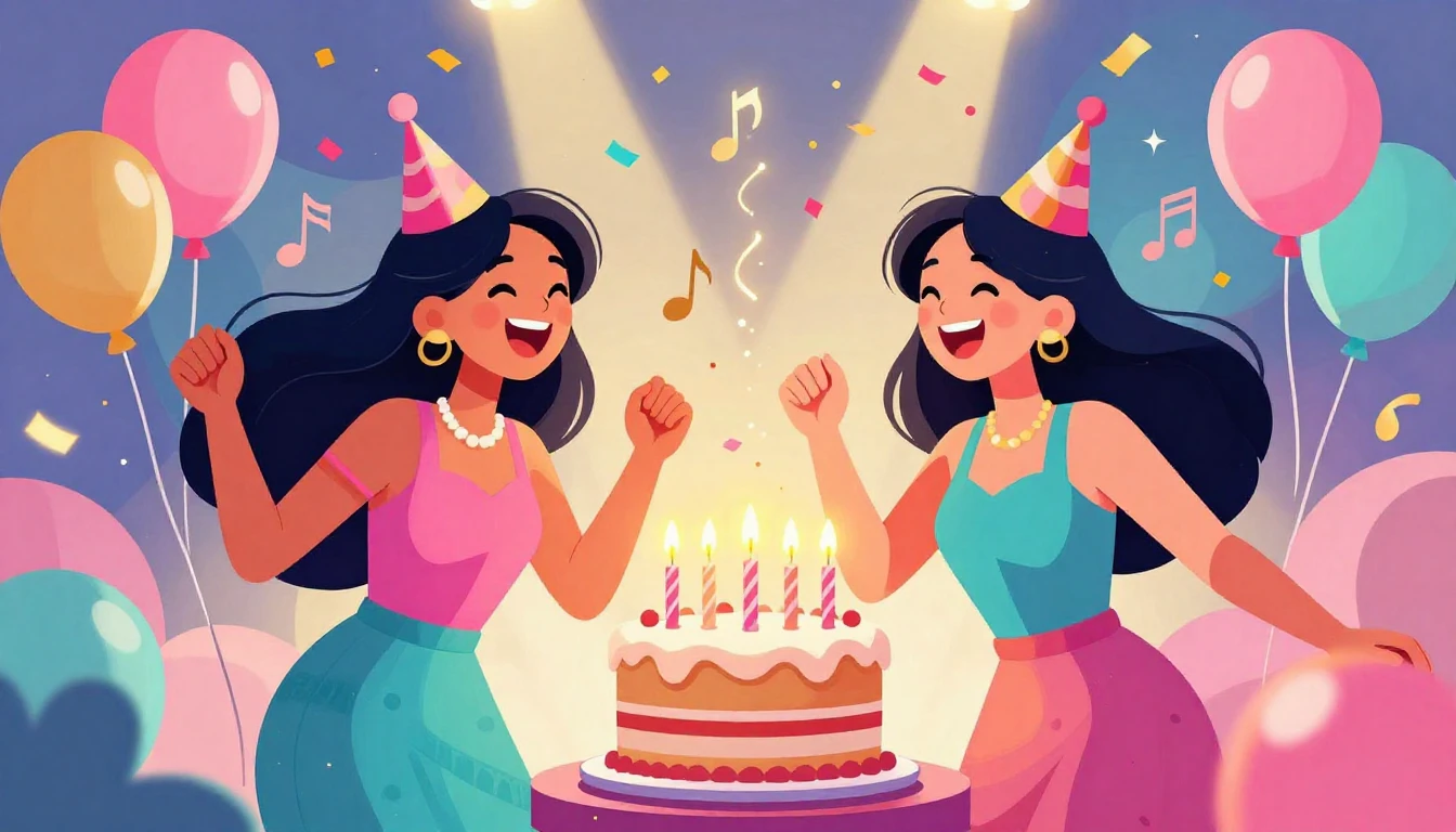 A vibrant and colorful digital art illustration depicting a ...