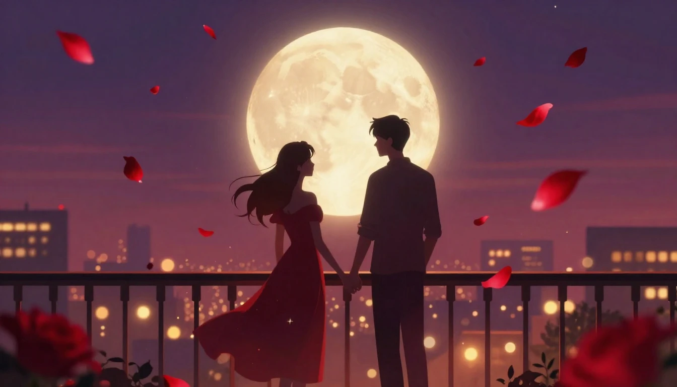 A romantic and dreamy digital artwork for a Valentine's Day ...