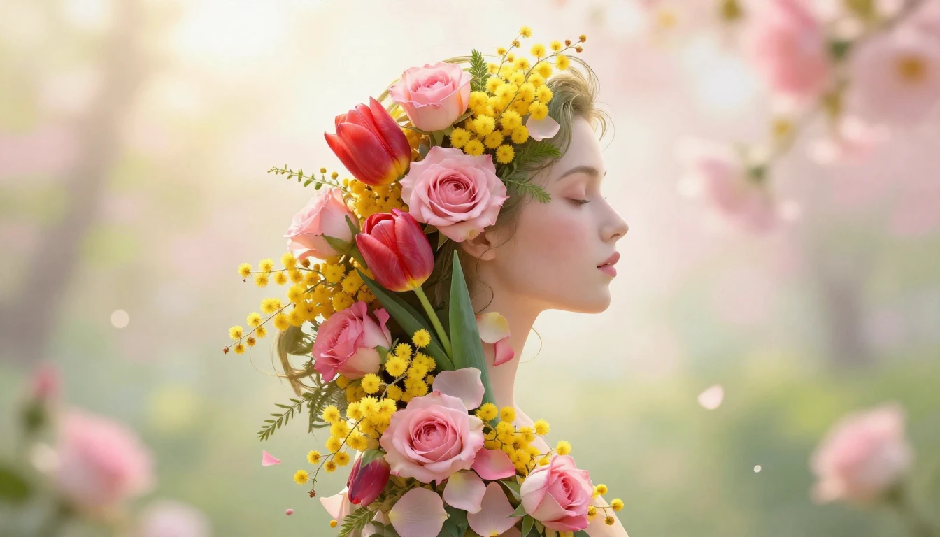 A beautiful, artistic composition celebrating International ...